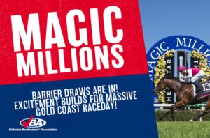 vic bookmakers draw